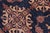 1980s Southwestern Super Kazak Blue/Tan Wool Rug - 4'8'' X 6'1'' For Sale - Image 5 of 10