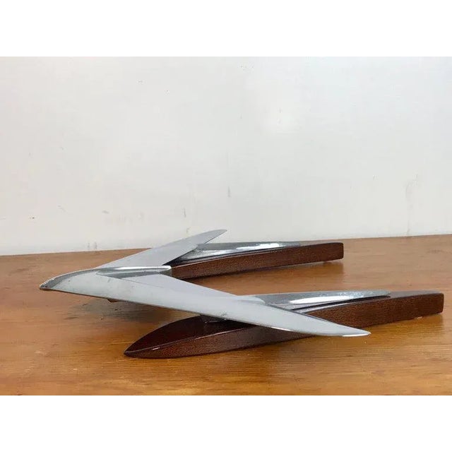Mid 20th Century Art Moderne Airplane Sculpture, 1950s For Sale - Image 4 of 13