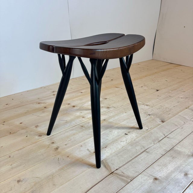 Pirkka Stool by Ilmari Tapiovaara for Artek, 1950s For Sale - Image 6 of 6