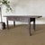 Rustic Antique Elm Wood Console With Painted Finish 3 Drawers 82" For Sale - Image 3 of 11