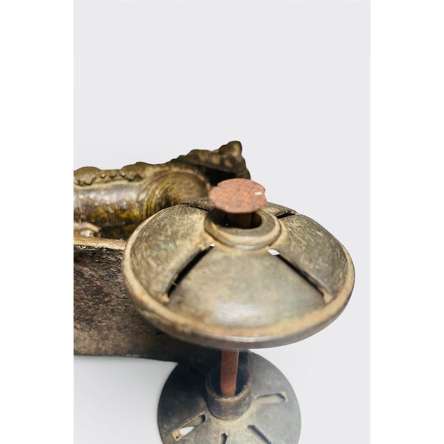 Early 20th Century Early 20th Century Iron Horse American Indian Toy For Sale - Image 5 of 7