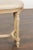 French Neoclassical Style 1900s French Carved Walnut Bench with Natural Finish For Sale - Image 3 of 12