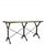 Matthew Izzo Home Avignon 63"w Cast Iron and Marble Top French Bistro Table For Sale - Image 4 of 4