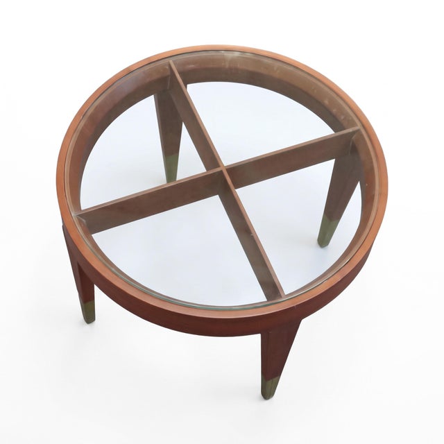 Gio Ponti 1990s Italian Anna Side Table by Gio Ponti for Neoponti For Sale - Image 4 of 7