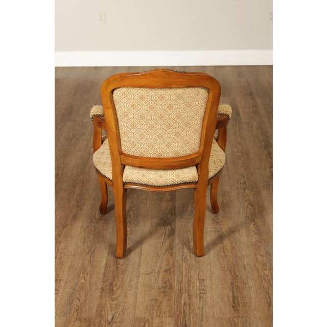 French Louis XV Style Pair of Fauteuil Armchairs For Sale - Image 16 of 18