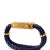 Sword Limited Blue Carpe Diem 18k Yellow Gold Titanium Heart Diamond Bracelet For Sale - Image 4 of 10