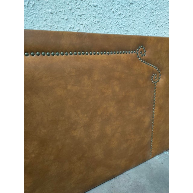 Mid-Century Leather Headboard, Spain, 1970s For Sale - Image 18 of 18