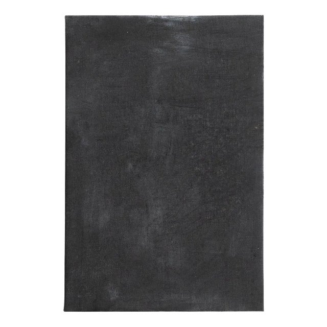 Enrico Della Torre, Art Black Composition, Charcoal on Canvas, 2017 For Sale