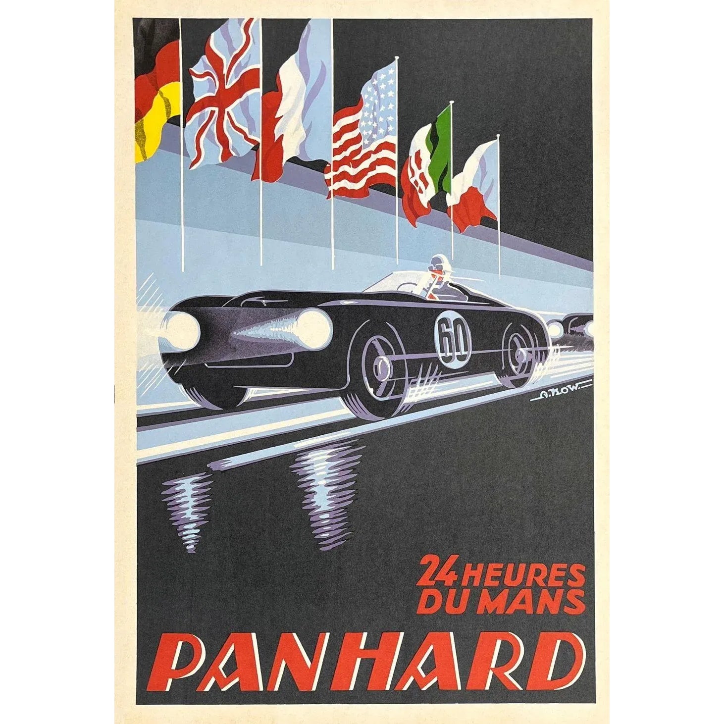 Calendrier 24 Heures du Mans 1950