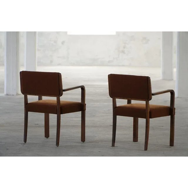 Mid-Century Modern Armchairs in the style of Alvar Aalto, Finland, 1950s, Set of 2 For Sale - Image 14 of 15