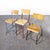 High Laboratory Stacking Chairs from Mullca, 1950s, Set of 3 For Sale - Image 11 of 11