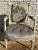 A stunning amazing unique Louis XV French style Arm chair, Walnut hand carved frame with Aubusson upholstery with romantic...