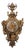 Louis Xv, Figural Cartel Clock, Dore Bronze, France, 19th Century For Sale