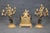 French 19th C. French Louis XV Style Ormolu & Bronze Clock Set by Balthazard Paris For Sale - Image 3 of 17