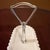 Glass Vintage Fenton Hobnail Milk Glass Oil Vinegar Cruet Set Center Metal Handle Tray For Sale - Image 7 of 8