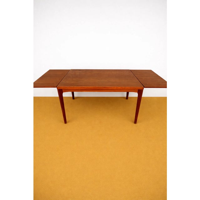 Vintage Danish Table in Teak by Henning Kjærnulf for Vejle Mobelfabrik, 1950s For Sale - Image 4 of 6