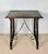 Spanish Barley Twist Side Table with Wrought Iron Stretchers, 1930s For Sale - Image 3 of 11