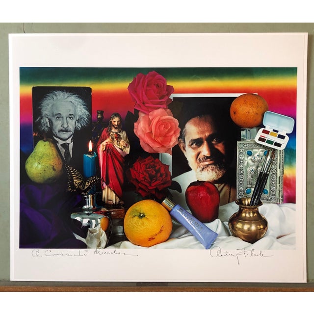 Audrey Flack, Pop Art Vintage Color Photograph "Course in Miracles" Print Audrey Flack Photo, 1984 For Sale - Image 9 of 11