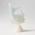 White Opaline Glass Fish Figurine from Murano, 1960s For Sale - Image 4 of 11