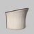 1970s Ekornes Rosewood and Cream Leather Barrel Armchair For Sale In Los Angeles - Image 6 of 17