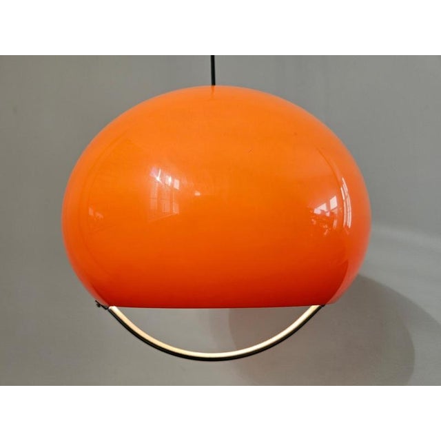 Mid-Century Space Age Pendant from Meblo / Guzzini, Italy, 1970s For Sale - Image 13 of 18