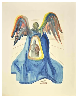 Salvador Dali, Purified Dante, Lithograph, 1963
