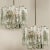 Copper Large 3-Tier Chrome Ice Glass Chandeliers by J.t. Kalmar, Set of 2 For Sale - Image 8 of 18