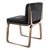Metal "Safari Xlix" Chair With Bronze, Stainless Steel, Tailor Made Leather For Sale - Image 7 of 9