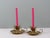 Mid-Century Pineapple Candleholders in Lacquered Brass, 1970s, Set of 2 For Sale - Image 11 of 12