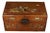 Huali Rosewood Box Inlaid With Mother-of-Pearl Bird & Floral Motif For Sale