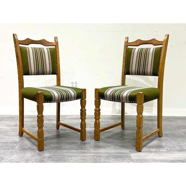 Mid-Century Modern Set 6 1960s Danish Mid Century Modern Dining Chairs For Sale - Image 3 of 10