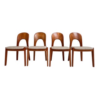 Chairs by Niels Koefoed, 1960s, Set of 4 For Sale