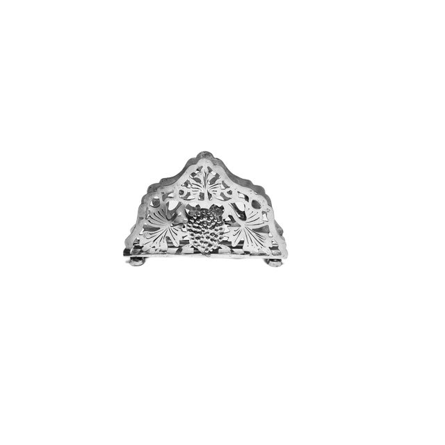 1930s Postmodern Art Deco Silver Napkin Holder, Poland, 1960s For Sale - Image 5 of 18