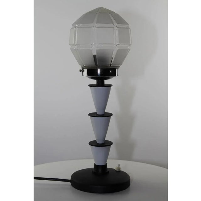 1920s Bauhaus Style Palme Table Lamp, 1920s For Sale - Image 5 of 9