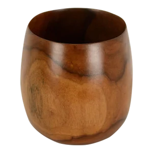 Hawaiian Hand Turned Wood Milo Bowl Vessel by Joseph Mathieu Hawaii