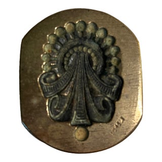 Antique French Button Mold Paper Weight For Sale