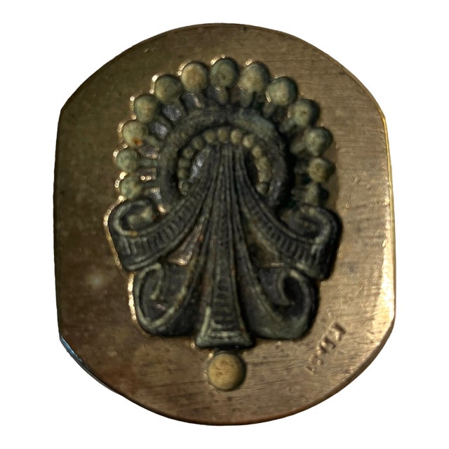 Antique French Button Mold Paper Weight For Sale