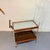 Vintage Mid-Century Salton Hotray Rolling Warming Serving Bar Cart For Sale - Image 4 of 12