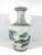 Vintage Chinese White Porcelain Vase With Traditional Hand Painted Mountain & Lake Landscape Scenes For Sale - Image 4 of 8