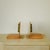 Wood 1930s Swedish Metal and Wooden Bookends For Sale - Image 7 of 10