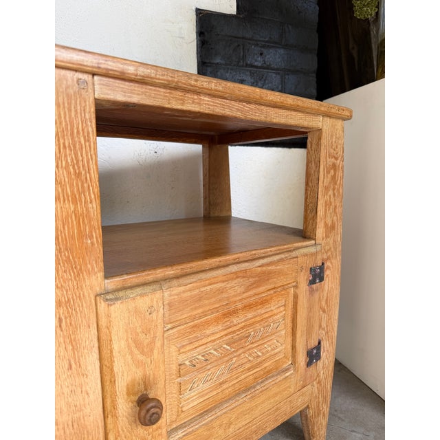 Oak Bedside Tables, 1950s, Set of 2 For Sale - Image 10 of 18
