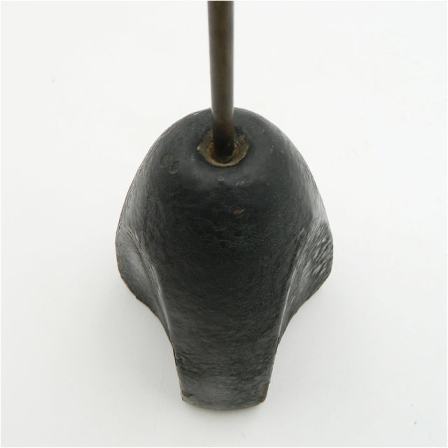 Vienna Brass Aluminum Standing Ashtray by Karl Hagenauer, 1950s For Sale - Image 10 of 18