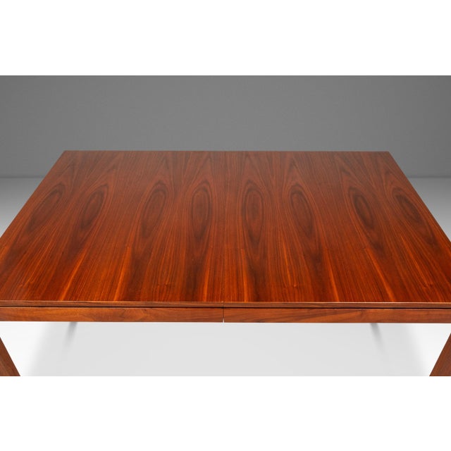 Mid-Century Modern Model 303 Expansion Dining Table in Walnut Attributed to Florence Knoll for Knoll Associates, Usa, 1957 For Sale - Image 9 of 18