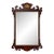 Henkel Harris Mahogany Carved Mirror With Gold Accents Model No. H-6 For Sale
