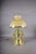 Gold Nautical Gold-Plated Table Lamp with Glass Dome Shade, 1980s For Sale - Image 8 of 18