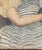 19th Century English Folk Provincial Portrait of a Girl and Westie Dog For Sale - Image 14 of 18
