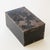 Shabby Chic 30s Vintage Industrial Metal Steel Tool Box With Rusty Patina and Chipping Black Paint For Sale - Image 3 of 17