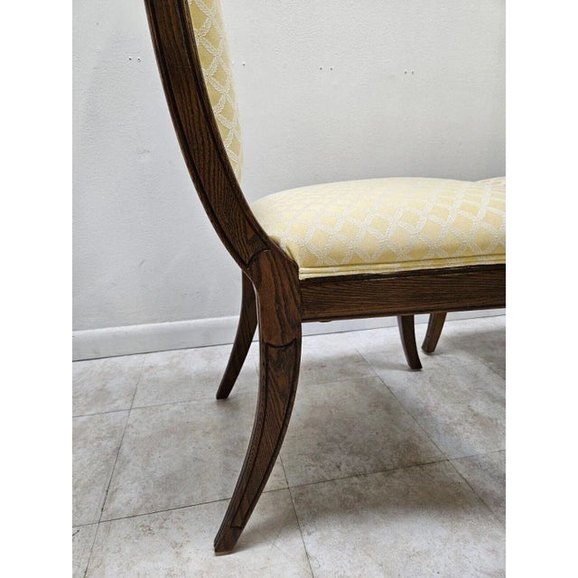 Wonderful custom Henredon chairs X Dining Room Chairs in excellent condition. Please see photos as they are considered...