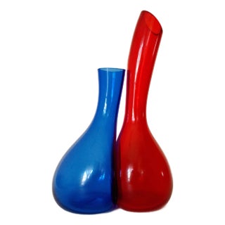 Murano Sculptural Vase by Formia, 1995 For Sale