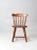 Vintage Pub Style Wood Chair For Sale - Image 9 of 9